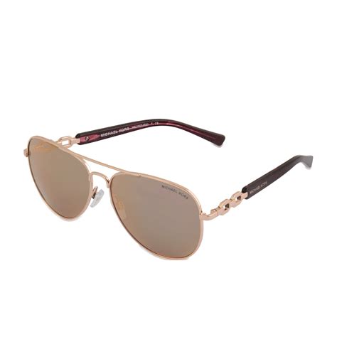 rose gold michael kors sunglasses
